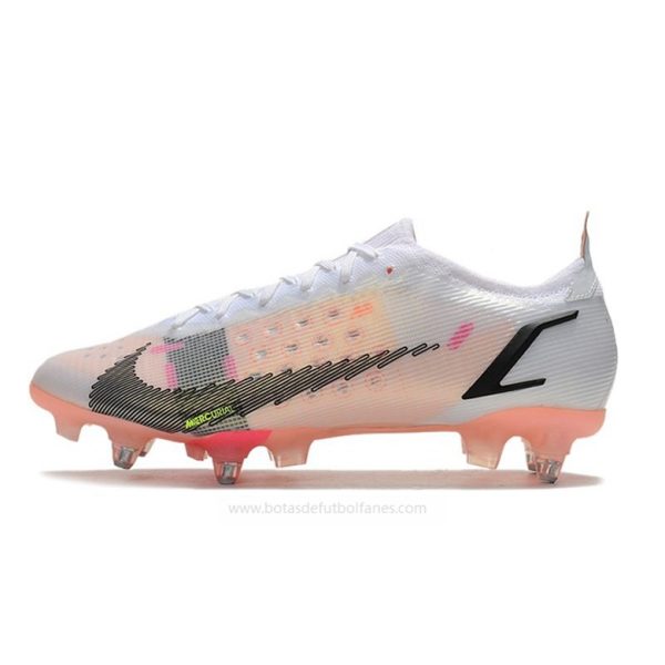 Nike Mercurial Vapor Elite SG Pro Rawdacious Blanco Rojo Rosado